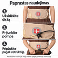 Pripučiamas dekompresinis nugaros diržas „SpineFlex“ – nuotrauka 5