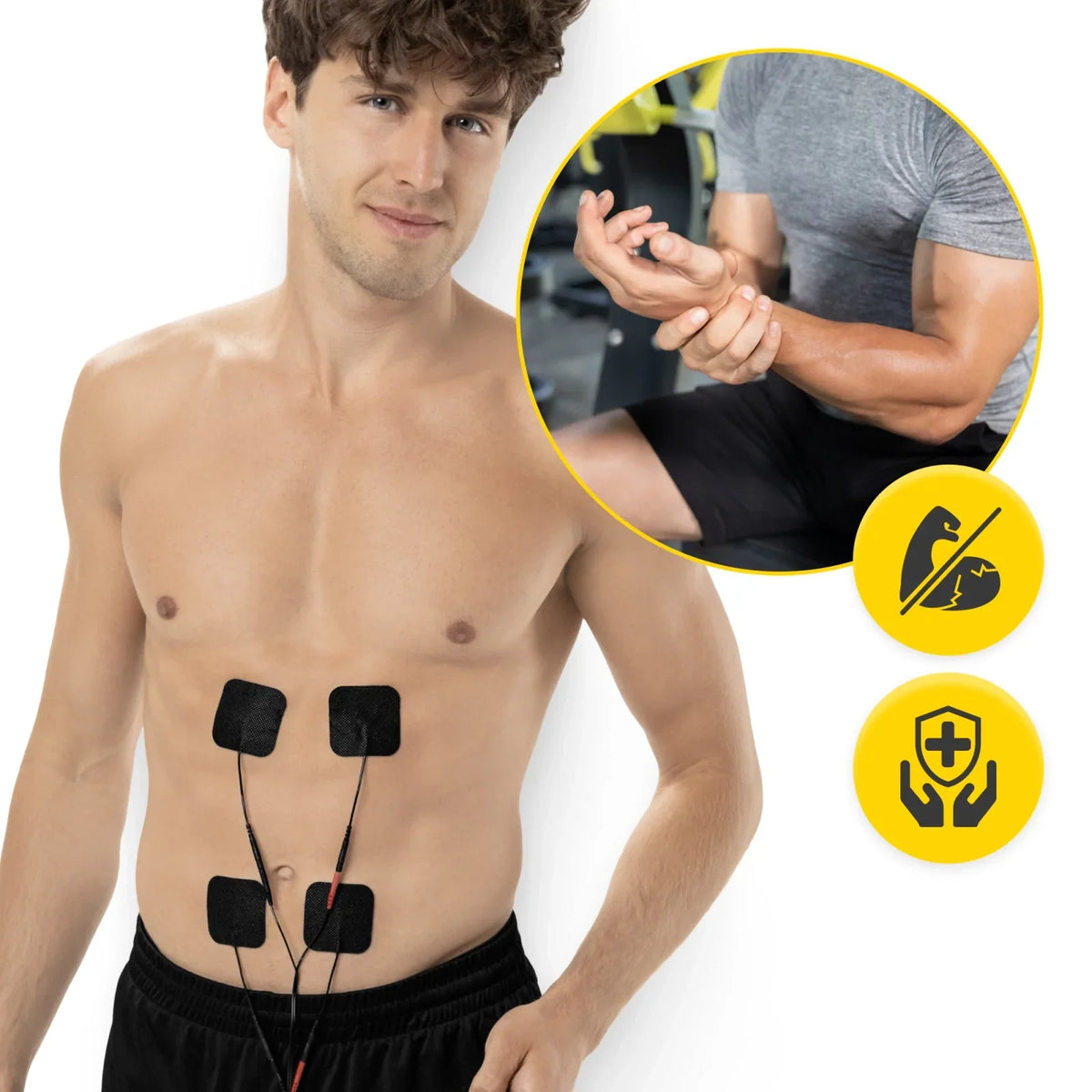 Raumenų elektrostimuliatorius 4FIZJO Combo Lite 3 viename TENS ir EMS
