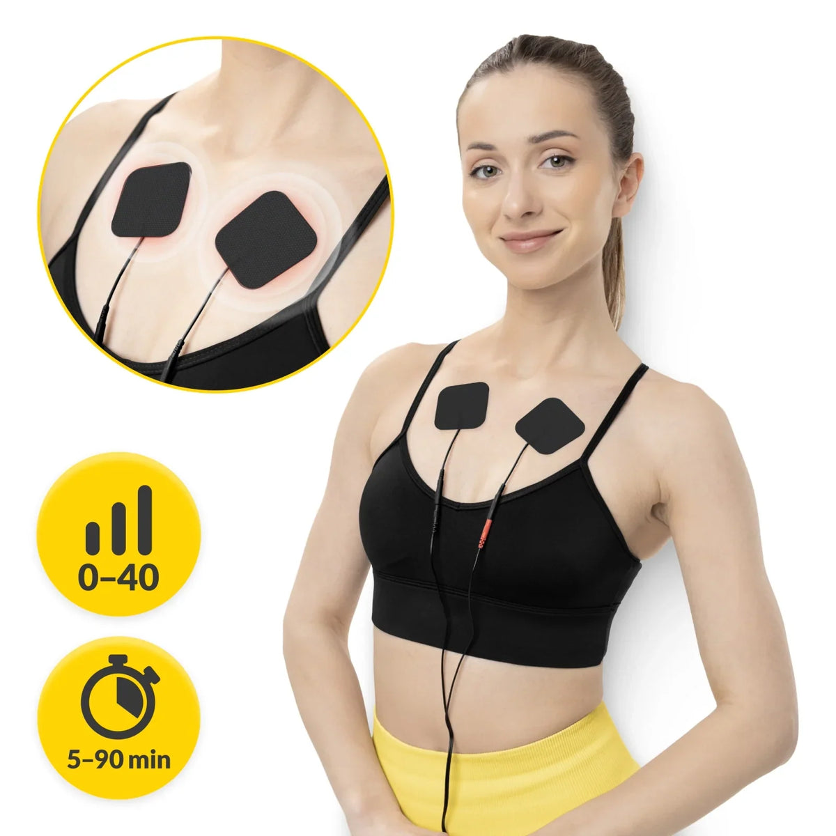 Raumenų elektrostimuliatorius 4FIZJO Combo Lite 3 viename TENS ir EMS