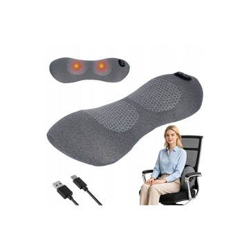 Belaidė Shiatsu masažinė pagalvė su šildymo funkcija „Relax Pillow Pro“