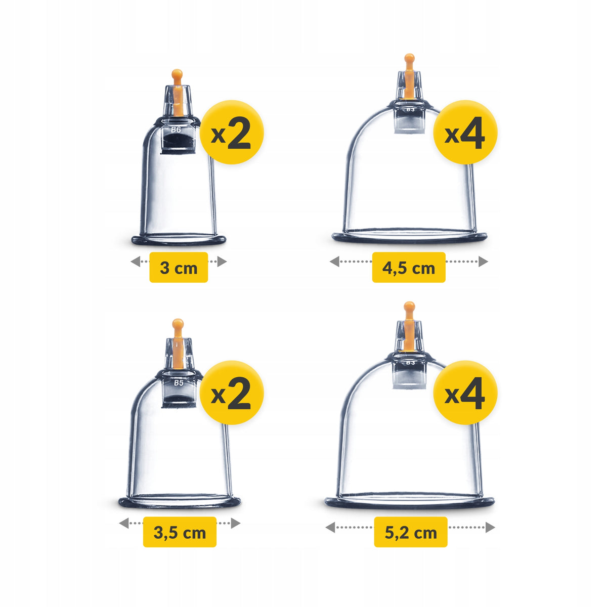 Vakuuminės taurės „4FIZJO“ – nuotrauka 4