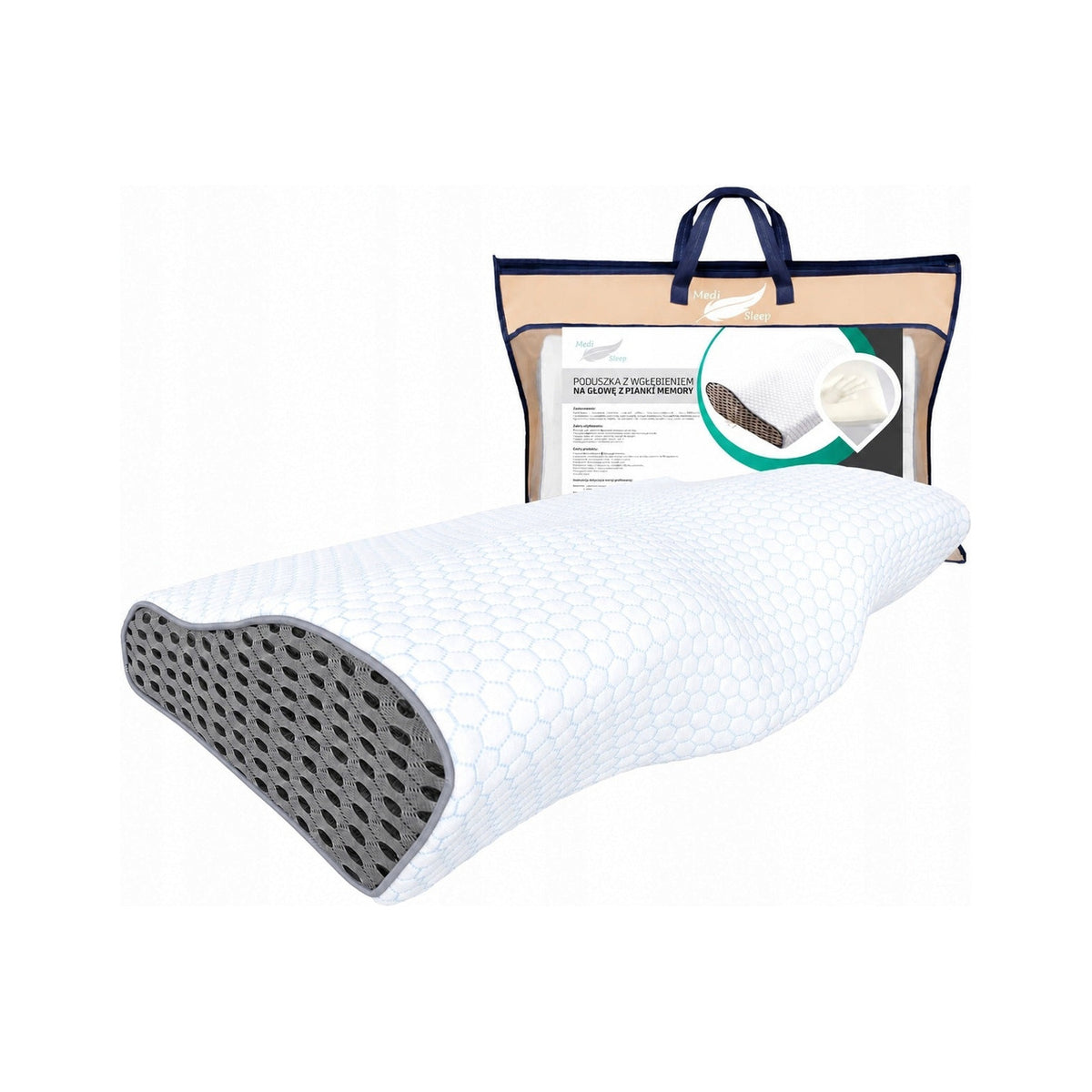 Profiliuota ortopedinė pagalvė „Medi Sleep“